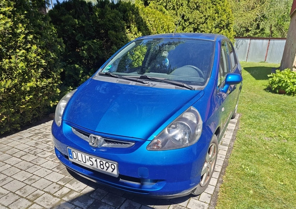 Honda Jazz cena 8600 przebieg: 174060, rok produkcji 2004 z Lubin małe 407